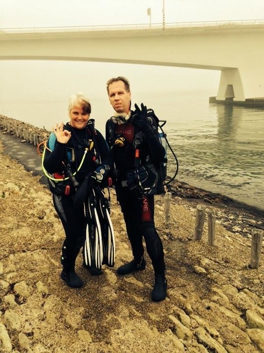 René en Wenda op Bonaire